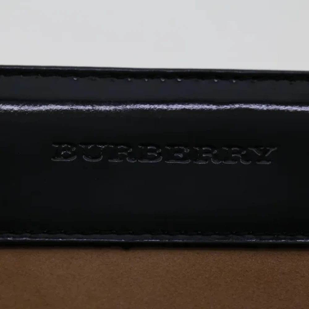 Burberry Vintage Pre-owned Wool handbags Beige Dames
