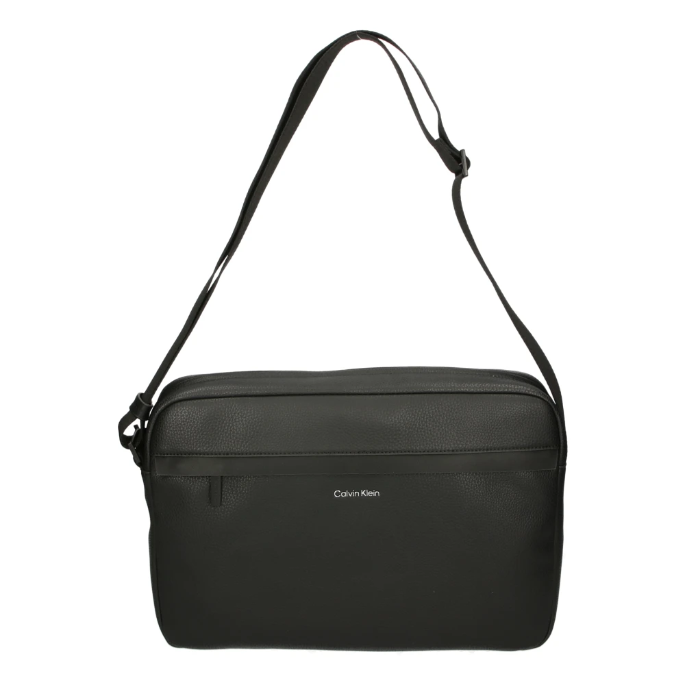 Calvin Klein Messenger Tas met Laptopvak Black Dames