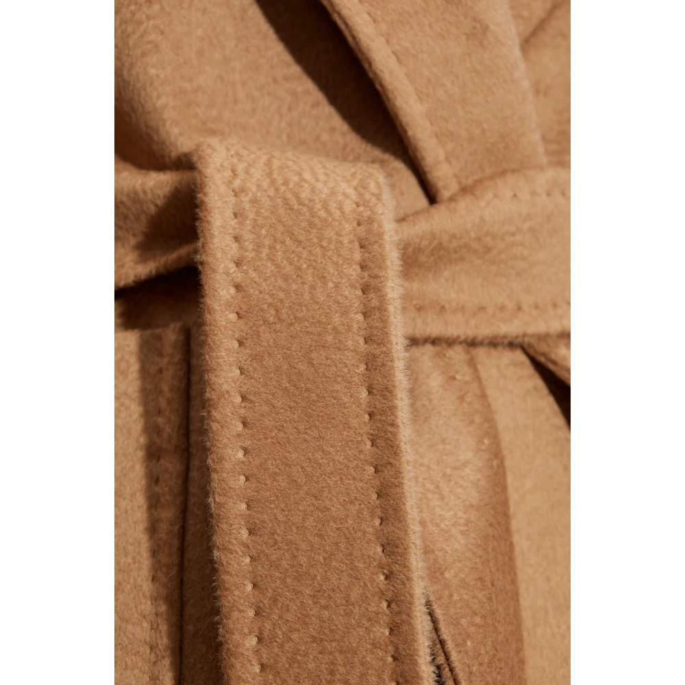 Max Mara Jas Rialto met capuchon Beige Dames