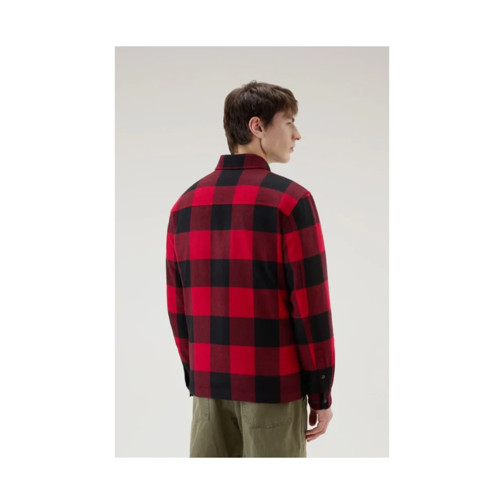 Woolrich Alaskan Jas Red Heren