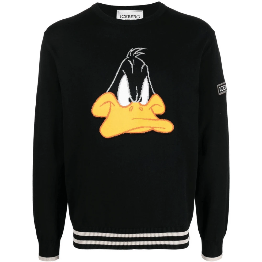 Iceberg Sweatshirt Black Heren