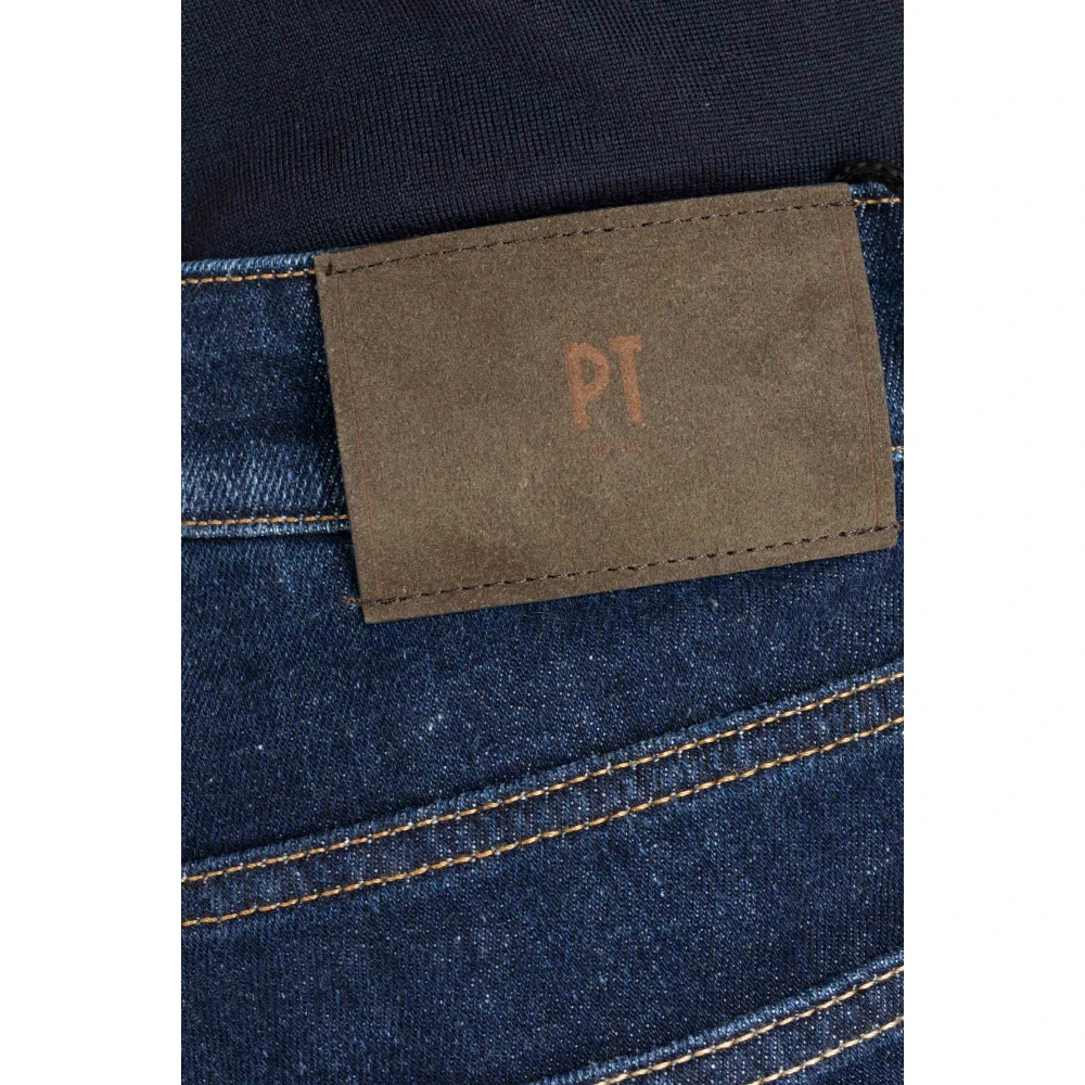 PT Torino Wortelpasvorm Denim Jeans Blue Heren