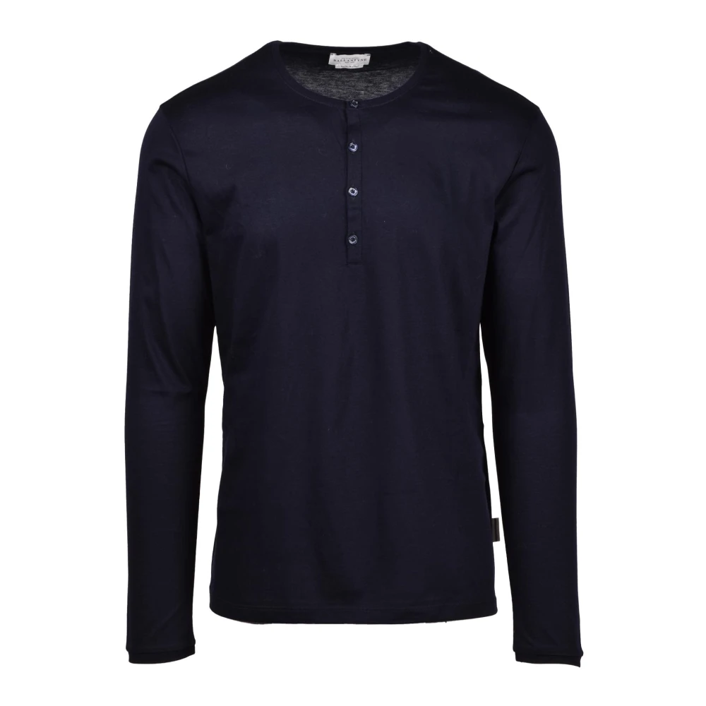 Ballantyne Katoenen T-shirt Blue Heren