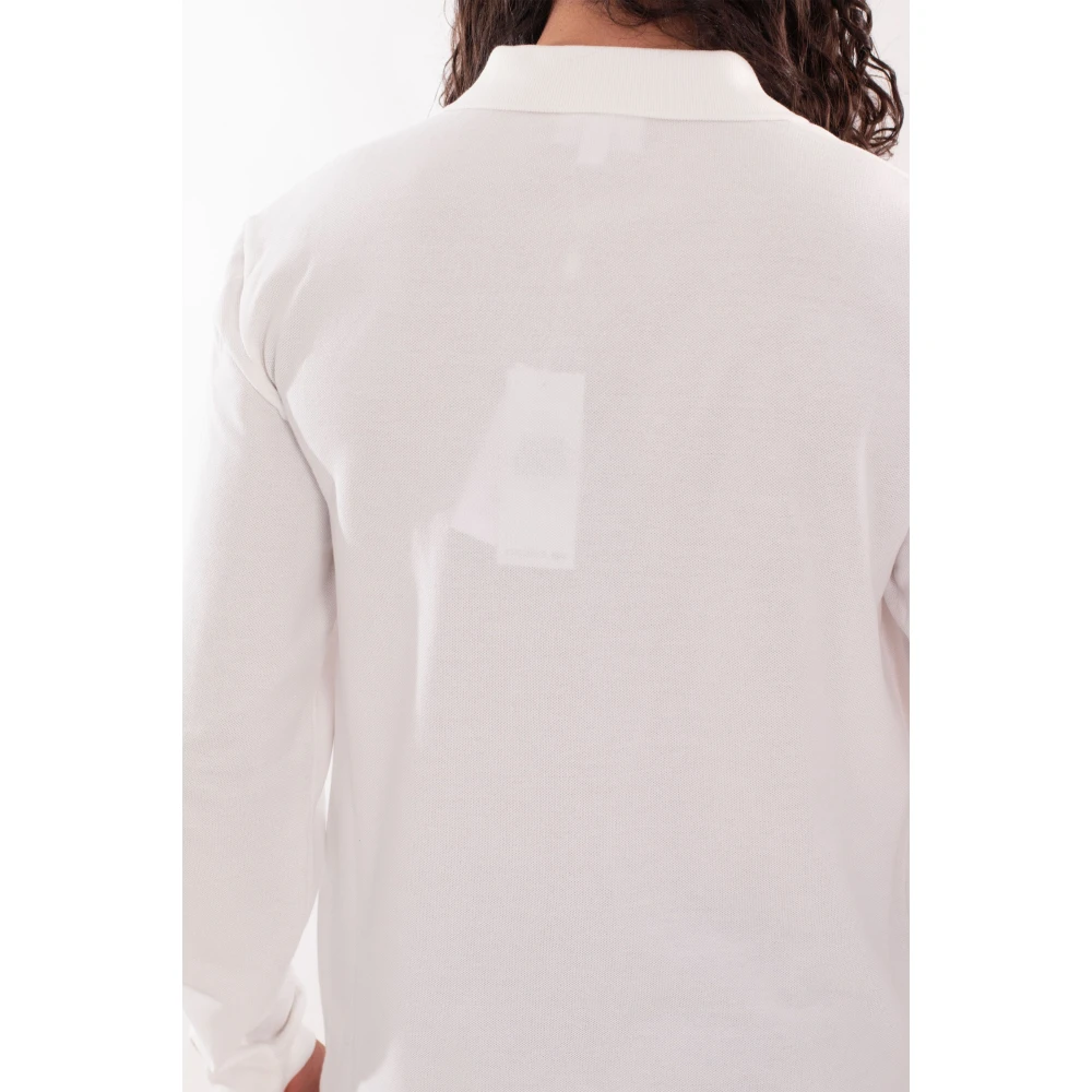 Lacoste Badge Polo Shirt in 70V White Heren