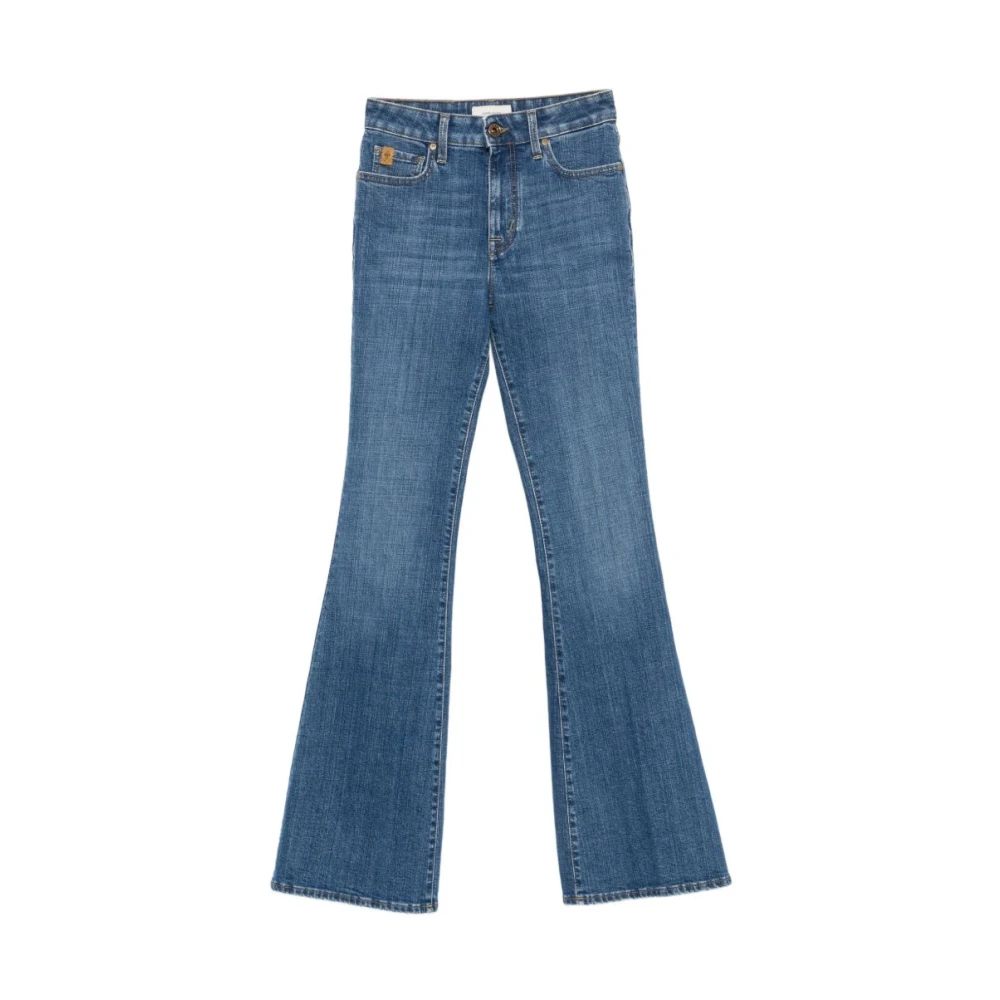 Jacob Cohën , Flare Jeans, Female, Blue, W26, Flared Jeans