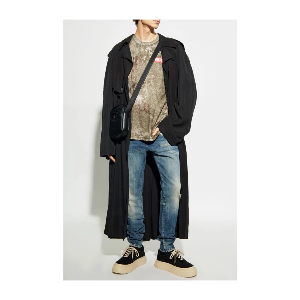 Diesel Blauwe Jeans voor Mannen Blue Heren