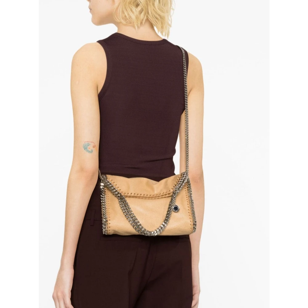 Stella Mccartney Beige Falabella Schoudertas Beige Dames