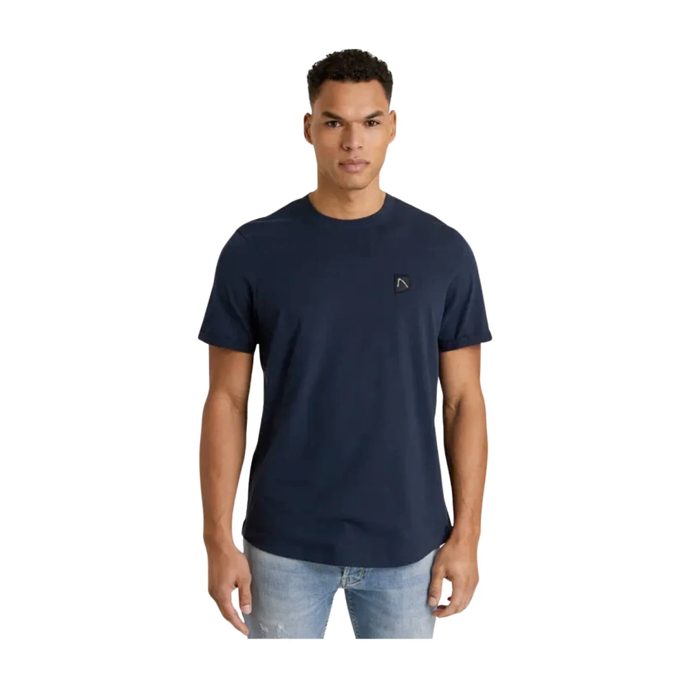 CHASIN' regular fit T-shirt Brody met logo dk blue