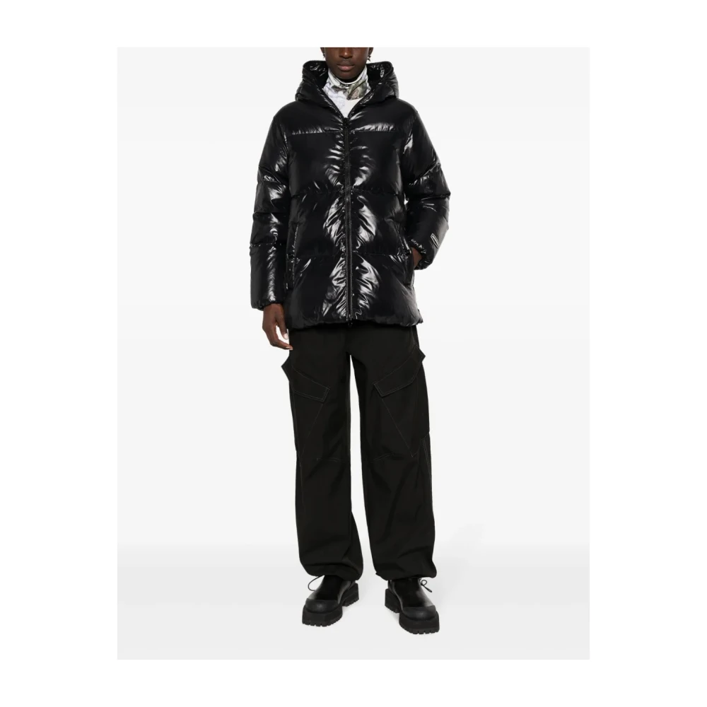 duvetica Stijlvolle Alloro Jas Black Dames