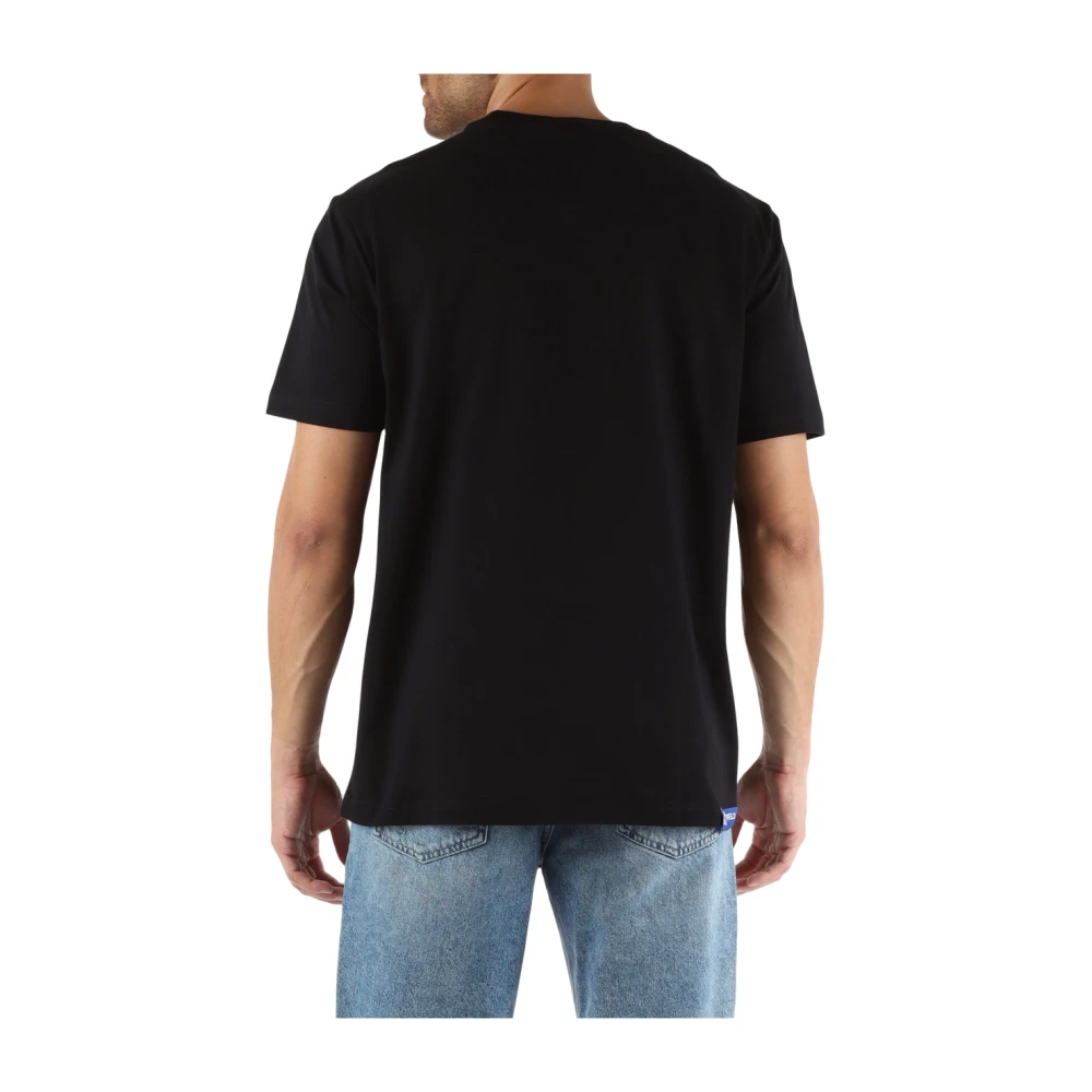 Karl Lagerfeld Biologisch katoenen regular fit T-shirt Black Heren