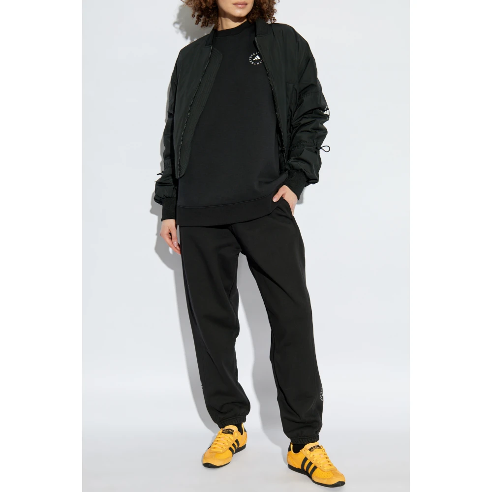 adidas by stella mccartney Oversize Sweatshirt Black Dames