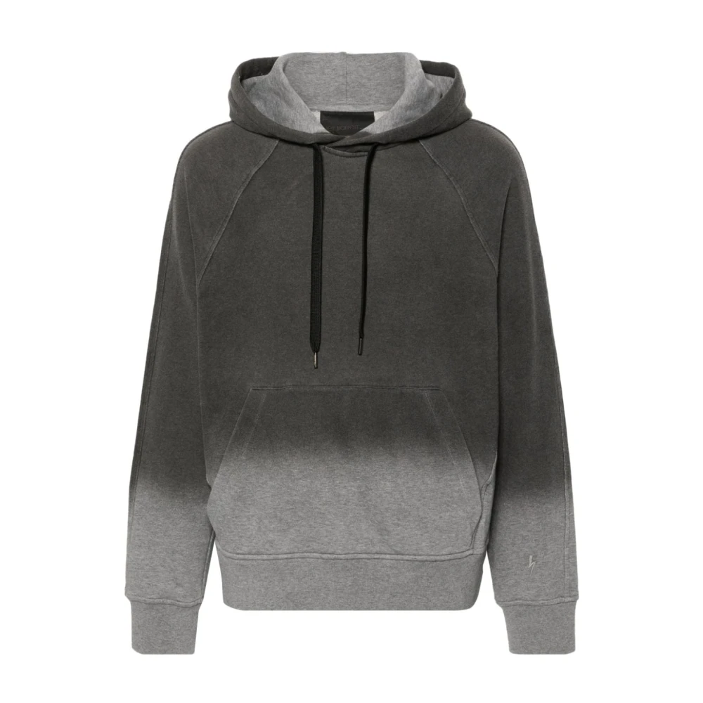 Neil Barrett Men's Gray Hoodies, S, Stylish Jumpers Collection