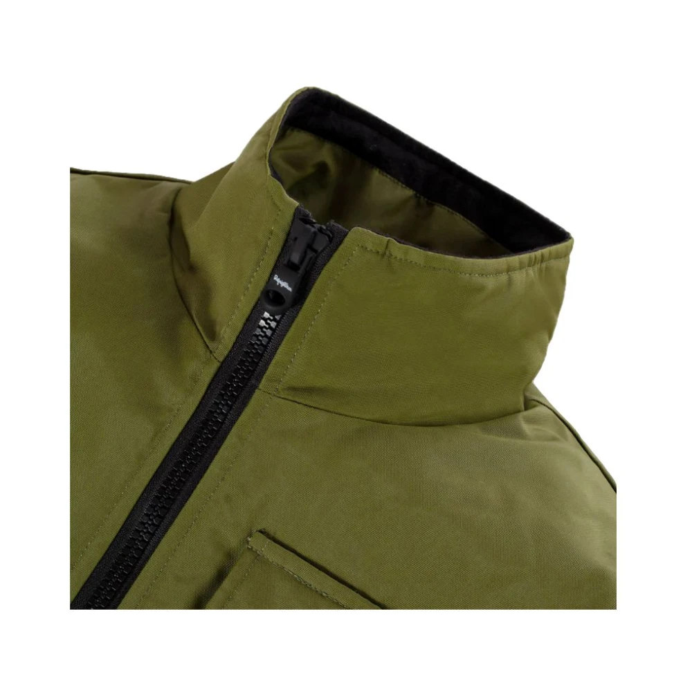 RefrigiWear Winter Bomberjack Winddicht Nylon Green Heren