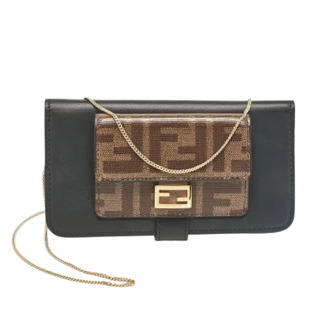 Fendi Vintage Pre-owned Canvas home-office Multicolor Dames