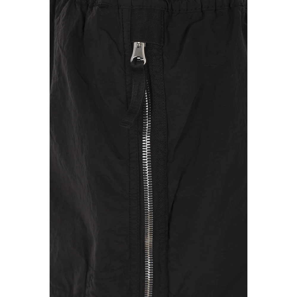 Stone Island Zwarte joggingbroek met elastische taille Black Heren