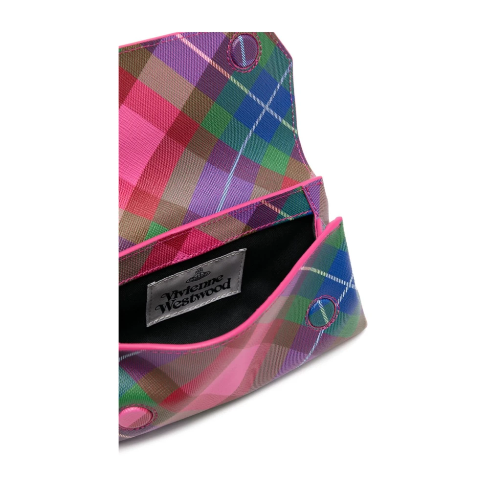 Vivienne Westwood MultiColour Candy Tartan Schoudertas Multicolor Dames