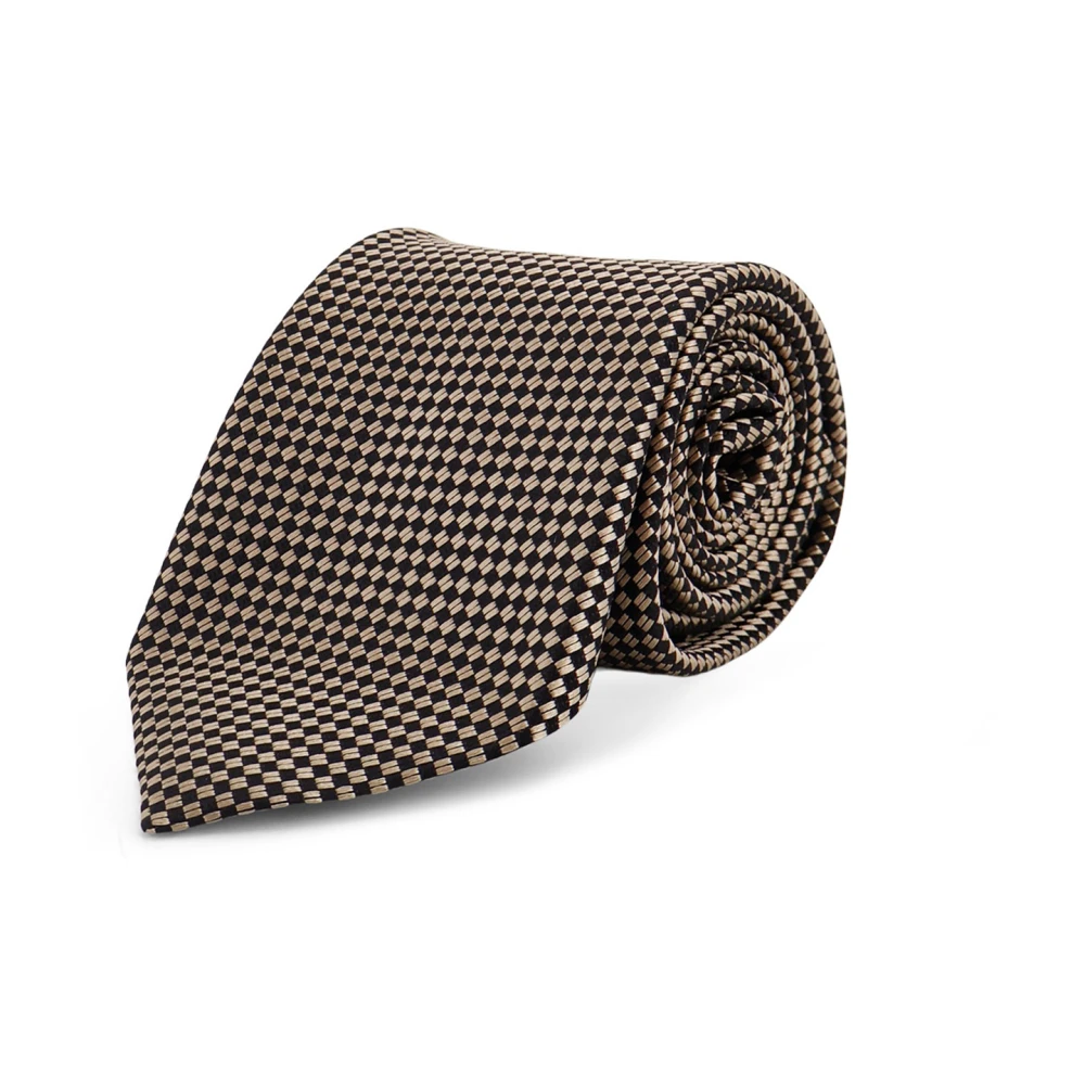 Tom Ford Men's Beige Silk Tie