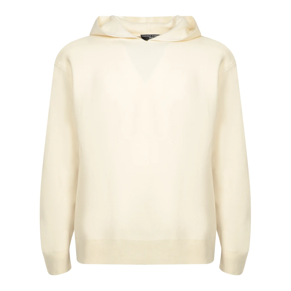 Daniele Fiesoli Witte Gebreide Kleding Aw24 Beige Heren