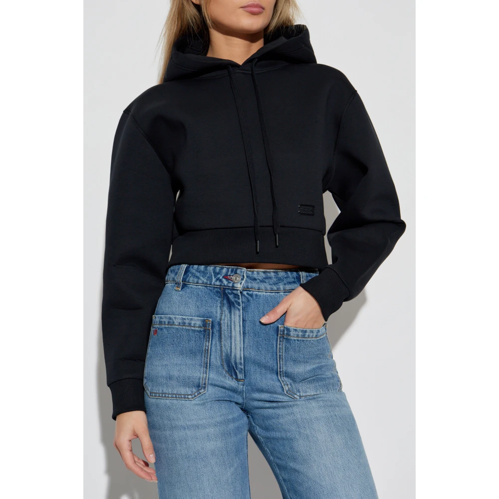 Victoria Beckham Hoodie Black Dames