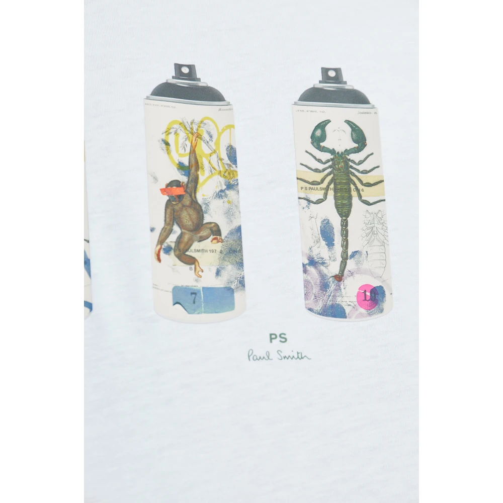 PS By Paul Smith T-shirt met print White Heren