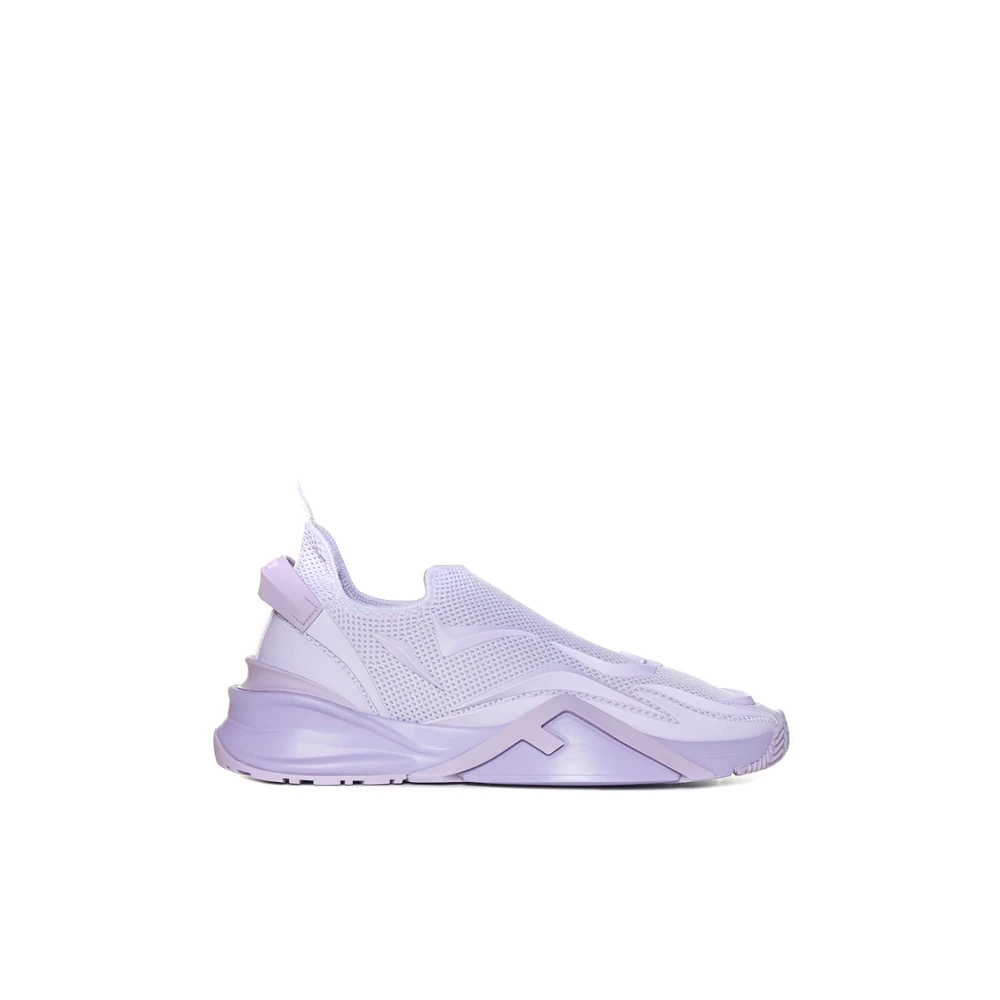 Fendi Hoogwaardige Sneakers Heren Schoenen Paars