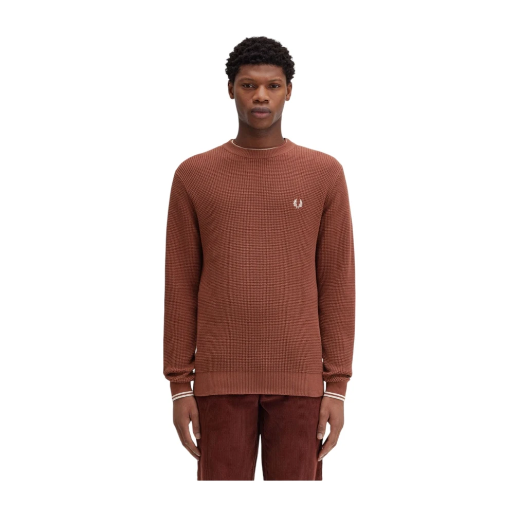 Fred Perry Stijlvolle Polo Shirt Brown Heren