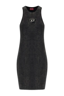 M-Anchorage Ribbed Mini Dress