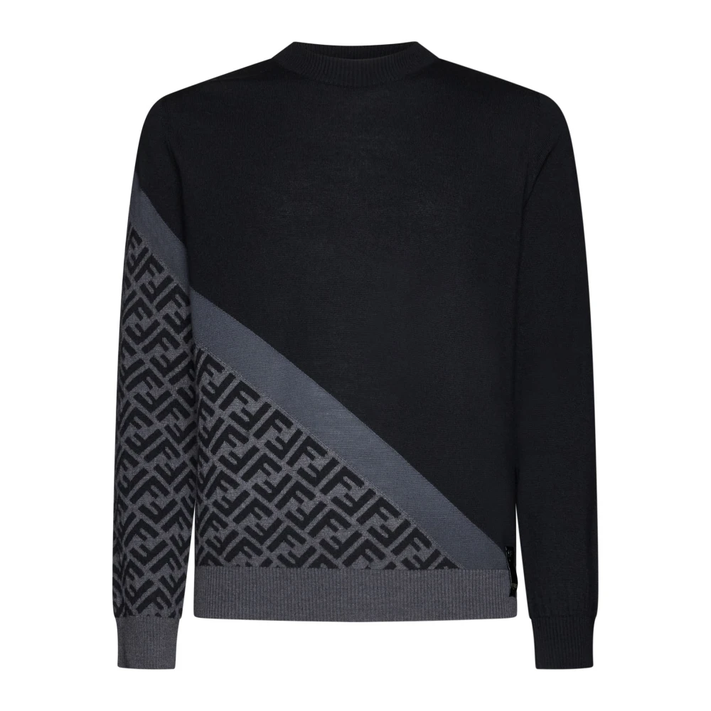 Fendi Luxe Designer Handtassencollectie Black Heren