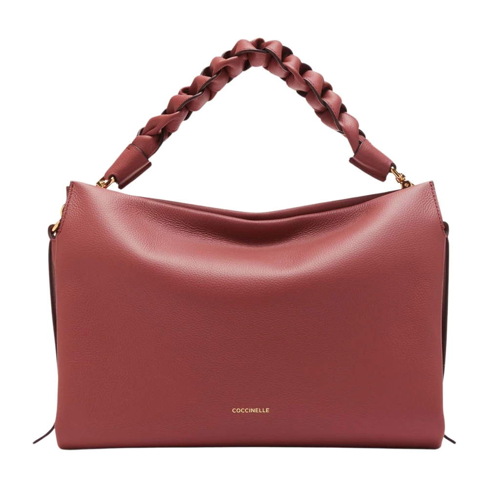 Coccinelle Leren handtas in klassieke stijl Red Dames