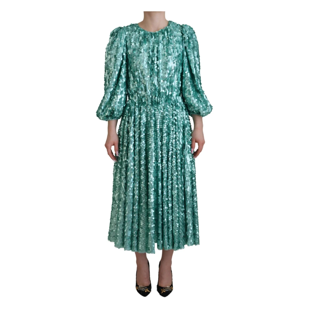Dolce & Gabbana Women's Blue Midi Dresses, Xs, Maxi Dress