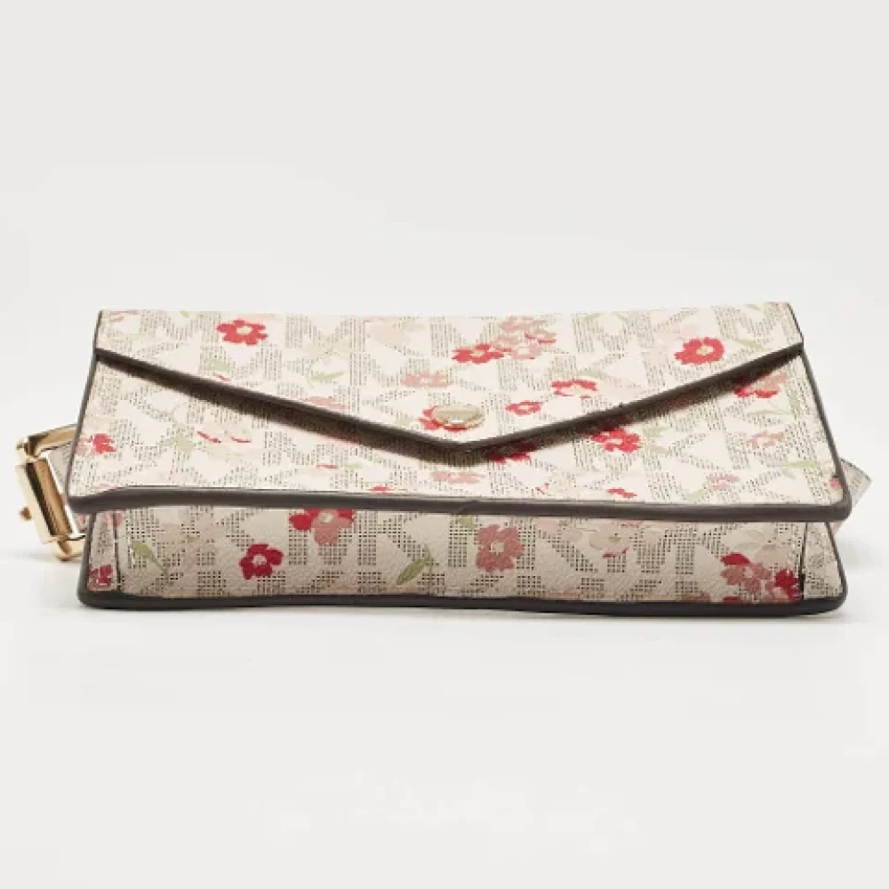 Michael Kors Pre-owned Canvas crossbody-bags Multicolor Dames