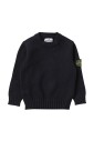 pull-en-tricot-col-rond-bleu