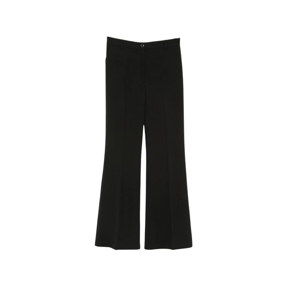 Pinko Wide Trousers - Female - Wide Trousers - Black - Xs - Trousers