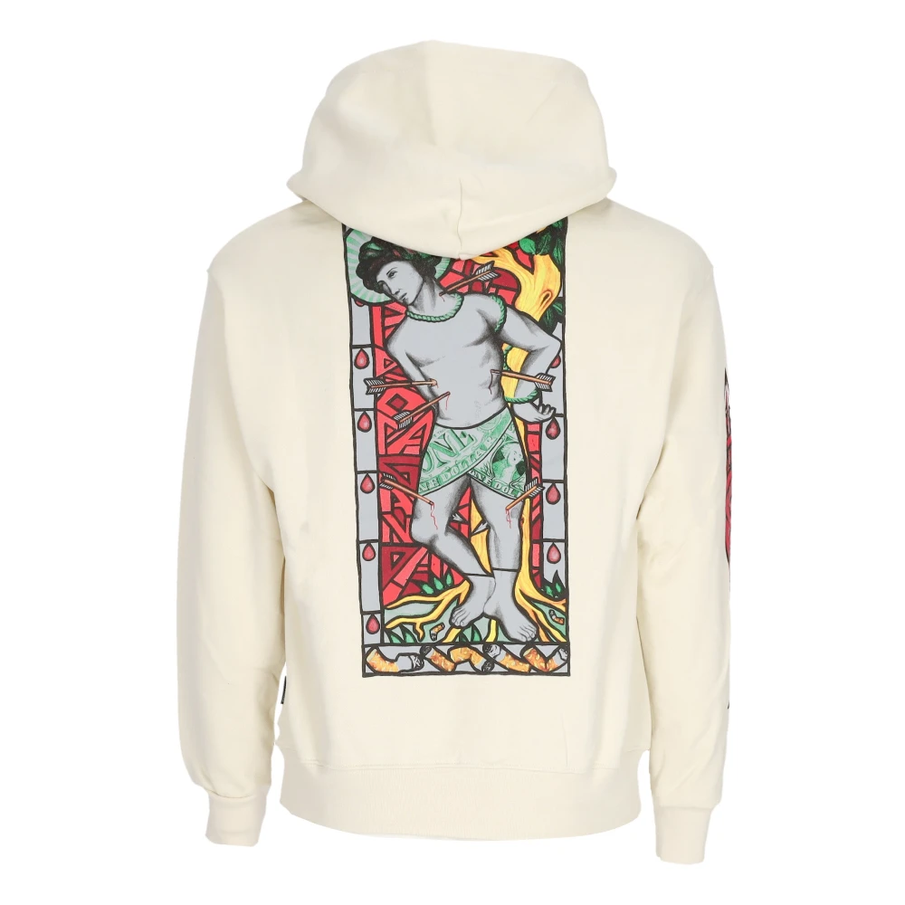 Propaganda Hoodie Sebastian Hoodie White Heren