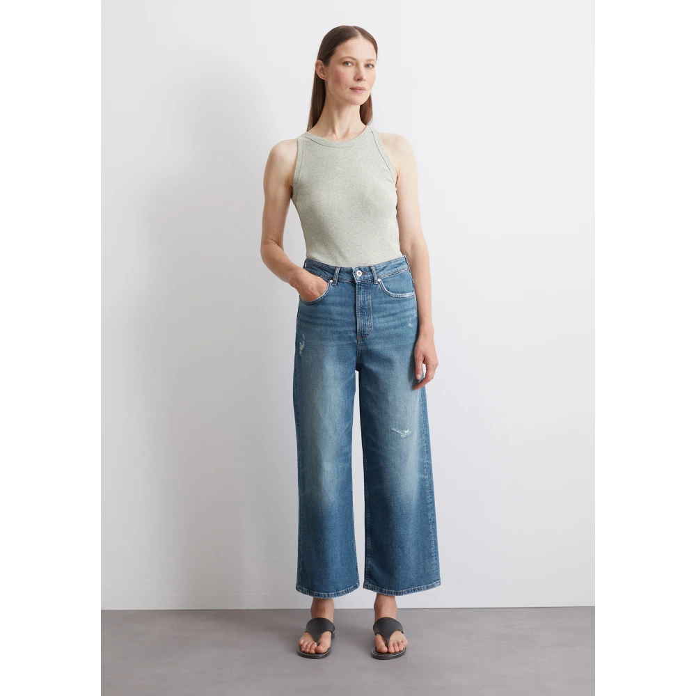 Marc O'Polo Jeans model Tolva wide Blue Dames