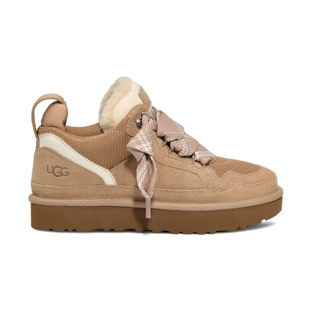 Ugg Women's Beige Lowmel Trainers Sand - Sneakers - 3 Uk - Shoes