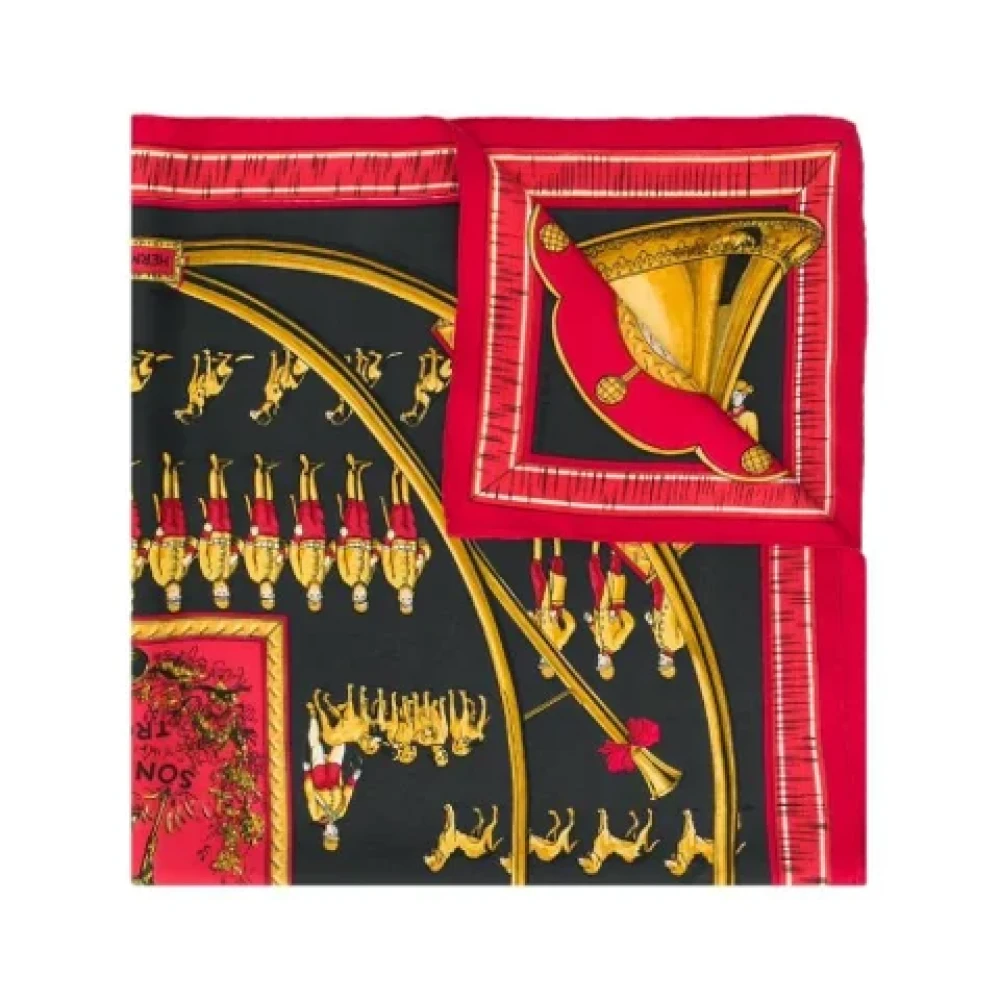 Pre-owned > Pre-owned Accessories > Pre-owned Scarves - - Hermès Vintage - Modalova