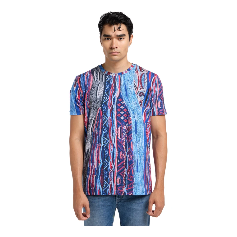 carlo colucci Print T-shirt Multicolor Heren
