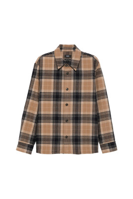 veste-a-carreaux-bleu-marine-a-boutons