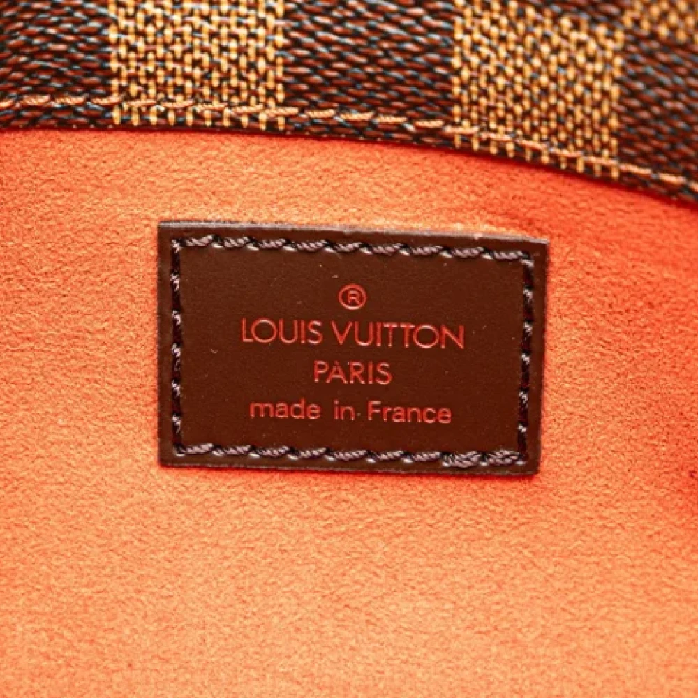 Louis Vuitton Vintage Pre-owned Leather handbags Brown Dames