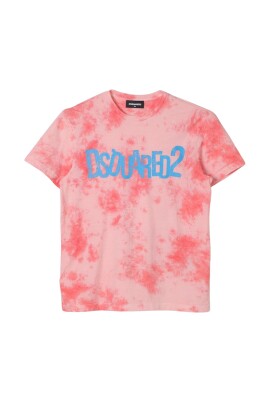 tee-shirt-vert-avec-logo-tiedye-pour-enfants