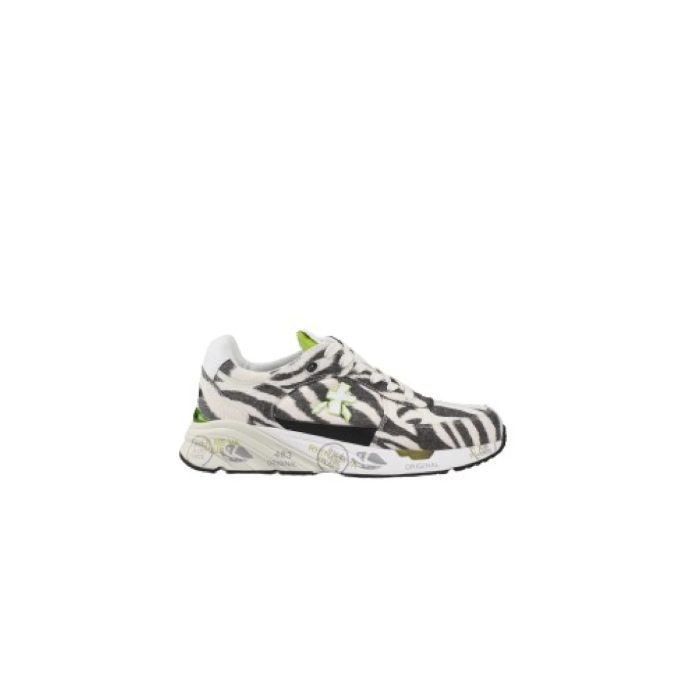 Premiata Vintage Stijl Sneakers Dames Schoenen Veelkleurig Multicolor