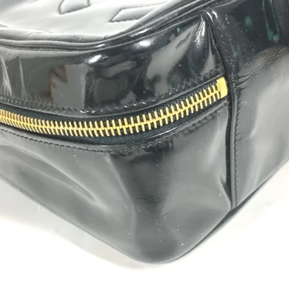 Chanel Vintage Pre-owned Leather chanel-bags Black Dames