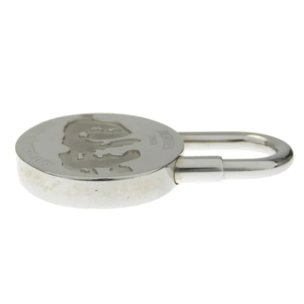 Hermès Vintage Pre-owned Fabric key-holders Gray Dames