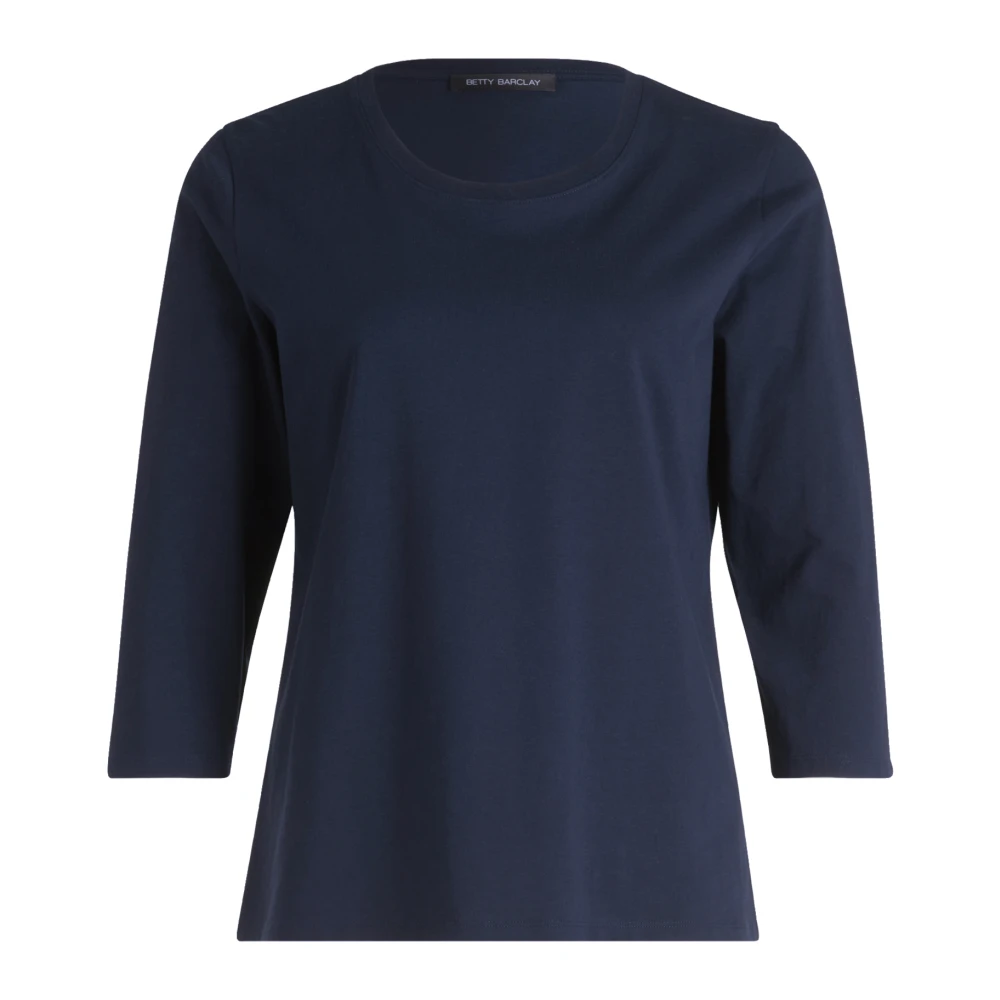 Betty Barclay Klassiek Basic Shirt Blue Dames