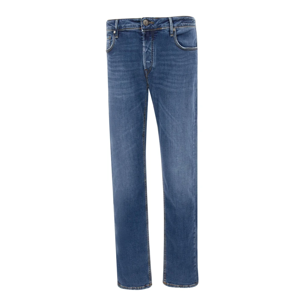 Hand Picked Ravello Blauwe Jeans Blue Heren