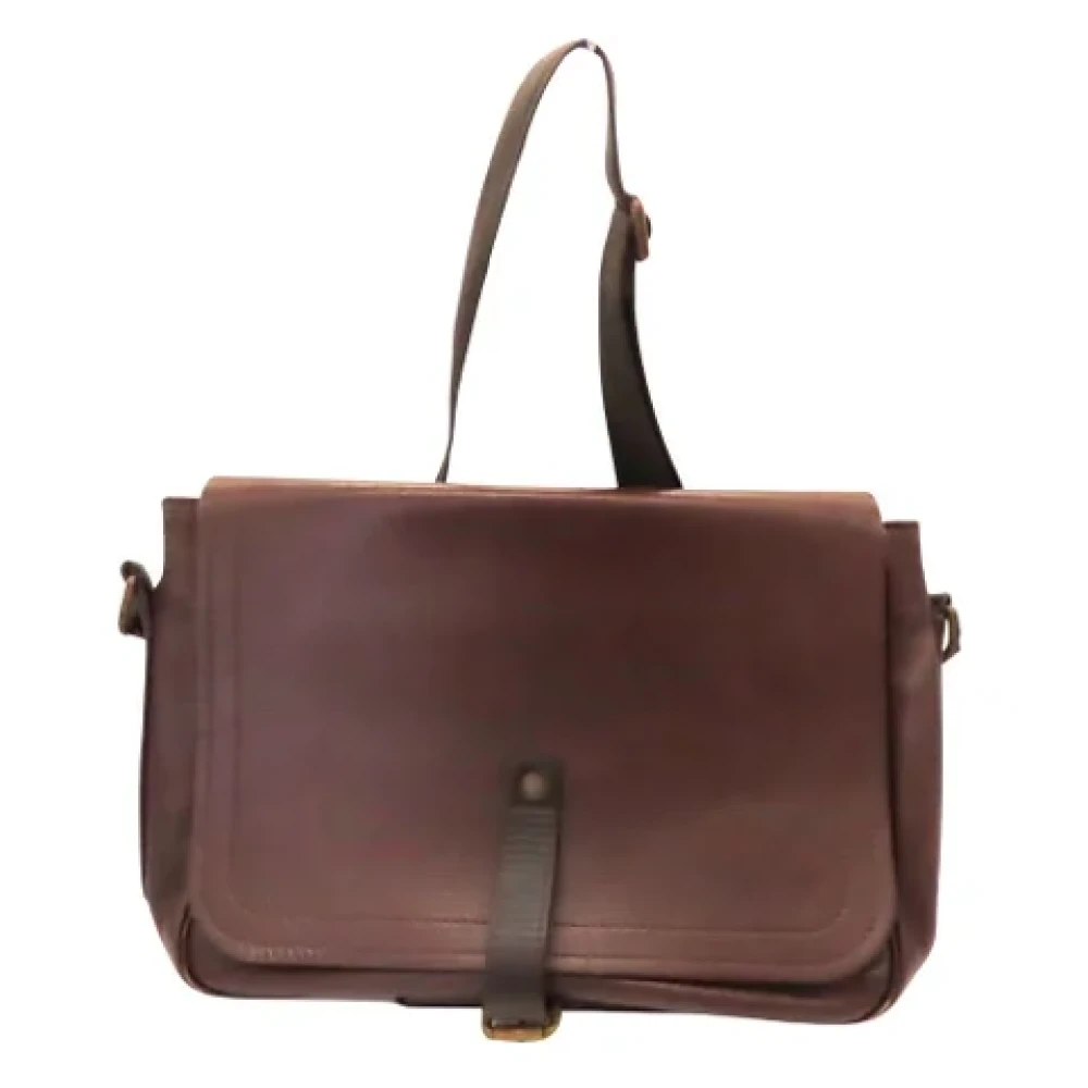 Louis Vuitton Vintage Pre-owned Leather shoulder-bags Brown Heren