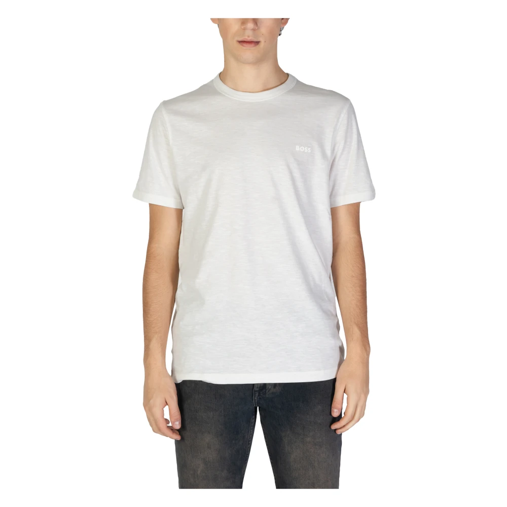 Hugo Boss Kortärmad Crew Neck T-shirt White, Herr