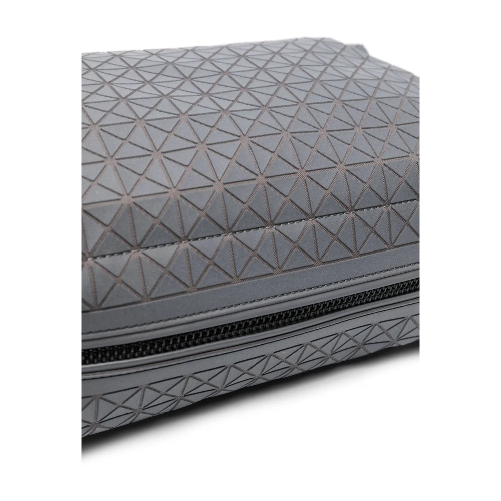 Issey Miyake Stijlvolle Crossbodytas in Grijs Gray Heren
