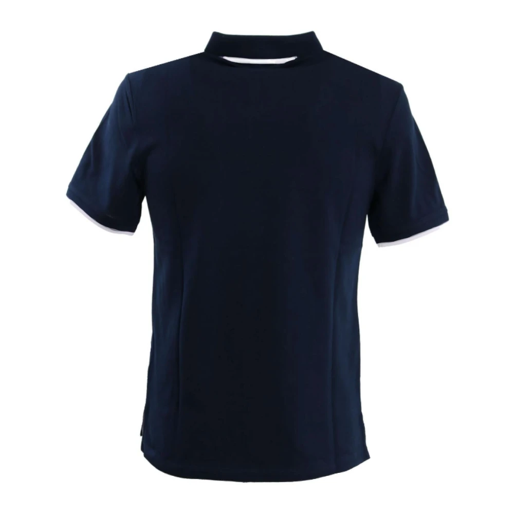 Blauer Blauwe Polo Shirt 24Sblut02205 006817 Blue Heren